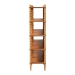 Baxton Studio Lucera Bobbin 5-Tier Display Shelf, Oak Brown - MG9011-5-NT Oak-Shelf