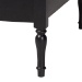 Baxton Studio Gaetano Wood Daybed with Turned Spindle Post, Black, Twin - MG0262-1-Black-Daybed-Twin