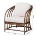bali & pari Stan Natural Rattan Lounge Chair - Stan-Light Brown Rattan-Cushion-AC