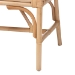 bali & pari Matt Natural Rattan Loveseat with Cane Backrest - Matt-Natural Rattan-Cushion-LS