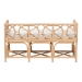 bali & pari Theo Natural Rattan Accent Bench with Removable Cushion - Theo-Natural Rattan-Cushion-Bench
