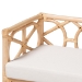 bali & pari Theo Natural Rattan Accent Bench with Removable Cushion - Theo-Natural Rattan-Cushion-Bench