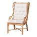 bali & pari Todd Natural Rattan Armchair