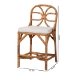 bali & pari Alondra Natural Rattan Counter Stool - Alondra-Light Honey/Rattan-No Arm-Cushion-CS