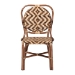 bali & pari Mariano Natural Rattan Dining Chair - Mariano-Light Brown Rattan-DC