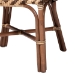 bali & pari Mariano Natural Rattan Dining Chair - Mariano-Light Brown Rattan-DC