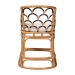 bali & pari Veneto Natural Rattan Counter Stool with Scalloped Back - Veneto-Light Honey Rattan/Dark Brown Contrast-CS