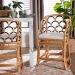 bali & pari Veneto Natural Rattan Counter Stool with Scalloped Back - Veneto-Light Honey Rattan/Dark Brown Contrast-CS