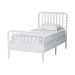 Baxton Studio Lucera 6-Drawer Platform Bed with Bobbin Frame, Twin, White