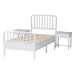 Baxton Studio Lucera 3-Piece Bedroom Set, Twin, White - MG0110-8-White-Twin 3PC Bedroom Set
