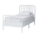 Baxton Studio Lucera 4-Piece Bedroom Set, Twin, White - MG0110-8-White-Twin 4PC Bedroom Set