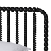 Baxton Studio Lucera 5-Piece Bedroom Set, Twin, Black - MG0110-8-Black-Twin 5PC Bedroom Set