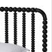 Baxton Studio Lucera 6-Drawer Platform Bed with Bobbin Frame, Twin, Black - MG0110-8-Black-Twin