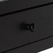 Baxton Studio Lucera 6-Drawer Platform Bed with Bobbin Frame, Twin, Black - MG0110-8-Black-Twin