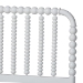 Baxton Studio Lucera 6-Drawer Platform Bed with Bobbin Frame, Queen, White - MG0110-8-White-Queen