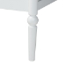 Baxton Studio Lucera 6-Drawer Platform Bed with Bobbin Frame, Queen, White - MG0110-8-White-Queen