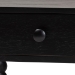 Baxton Studio Lucera 3-Piece Bedroom Set, Full, Black - MG0110-8-Black-Full 3PC Bedroom Set