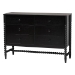 Baxton Studio Lucera 4-Piece Bedroom Set, Full, Black - MG0110-8-Black-Full 4PC Bedroom Set
