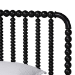 Baxton Studio Lucera 4-Piece Bedroom Set, Full, Black - MG0110-8-Black-Full 4PC Bedroom Set