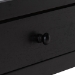 Baxton Studio Lucera 5-Piece Bedroom Set, Full, Black - MG0110-8-Black-Full 5PC Bedroom Set
