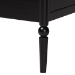 Baxton Studio Lucera 5-Piece Bedroom Set, Full, Black - MG0110-8-Black-Full 5PC Bedroom Set