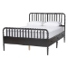 Baxton Studio Lucera 5-Piece Bedroom Set, Full, Black - MG0110-8-Black-Full 5PC Bedroom Set