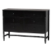 Baxton Studio Lucera 5-Piece Bedroom Set, Full, Black - MG0110-8-Black-Full 5PC Bedroom Set