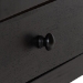 Baxton Studio Lucera 6-Drawer Platform Bed with Bobbin Frame, Full, Black - MG0110-8-Black-Full