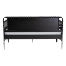 Baxton Studio Lucera 3-Drawer Daybed with Bobbin Frame, Twin, Black - MG0110-7-Black-Daybed-Twin