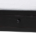 Baxton Studio Lucera 3-Drawer Daybed with Bobbin Frame, Twin, Black - MG0110-7-Black-Daybed-Twin