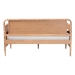 Baxton Studio Lucera 3-Drawer Daybed with Bobbin Frame, Twin, Beech Brown - MG0110-7-Beech-Daybed-Twin