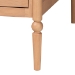 Baxton Studio Lucera 3-Drawer Daybed with Bobbin Frame, Twin, Beech Brown - MG0110-7-Beech-Daybed-Twin