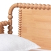 Baxton Studio Lucera 3-Drawer Daybed with Bobbin Frame, Twin, Beech Brown - MG0110-7-Beech-Daybed-Twin