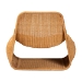 bali & pari Adala Natural Rattan Loop Lounge Chair - Adala-Light Honey Rattan-AC