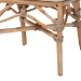 bali & pari Nitya Natural Rattan and Seagrass Camelback 2-Piece Dining Chair Set - DC1736-Natural Seagrass-Cushion-DC