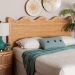 bali & pari Cassio Scalloped Natural Rattan Headboard, King - SVN2809-Cassio-Natural-HB-King