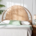 bali & pari Kang Natural Rattan Standalone Headboard, King - Kang-Natural Rattan-HB-King