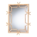 bali & pari Jasani Geometric Natural Rattan Frame Wall Mirror