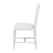 bali & pari Boone Dining Chair with Chinoiserie Design, White - MD-39975-Boone-White-DC