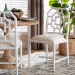 bali & pari Boone Dining Chair with Chinoiserie Design, White - MD-39975-Boone-White-DC