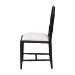 bali & pari Boone Dining Chair with Chinoiserie Design, Black - MD-39975-Boone-Black-DC