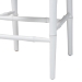 bali & pari Boone Counter Stool with Chinoiserie Design, White - MD-39975-Boone-White-CS