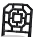 bali & pari Boone Counter Stool with Chinoiserie Design, Black - MD-39975-Boone-Black-CS