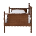 Baxton Studio Danette Bobbin Wood Daybed, Twin - MG0260-1-Walnut-Daybed-Twin