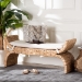 bali & pari Agave Woven Seagrass Bench with Removable Cushion - Agave-Natural Waterhyacinth-Cushion-Bench