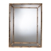 Baxton Studio Adeliza Accent Wall Mirror with Bamboo Inspired Frame