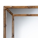 Baxton Studio Adeliza Accent Wall Mirror with Bamboo Inspired Frame - RXW-11027-Wall Mirror