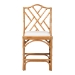 bali & pari Cedric Natural Rattan Counter Stool with Cushioned Seat - Cedric-Light Honey Rattan-Cushion-CS