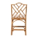 bali & pari Cedric Natural Rattan Counter Stool with Cushioned Seat - Cedric-Light Honey Rattan-Cushion-CS