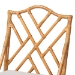 bali & pari Cedric Natural Rattan Counter Stool with Cushioned Seat - Cedric-Light Honey Rattan-Cushion-CS